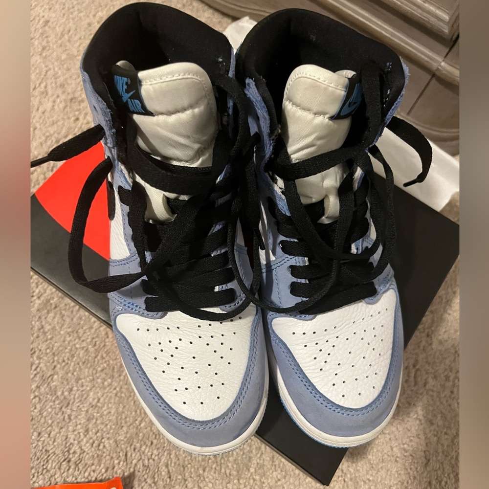 Air Jordan retro high university blue size USA 5 - Picture 6 of 6